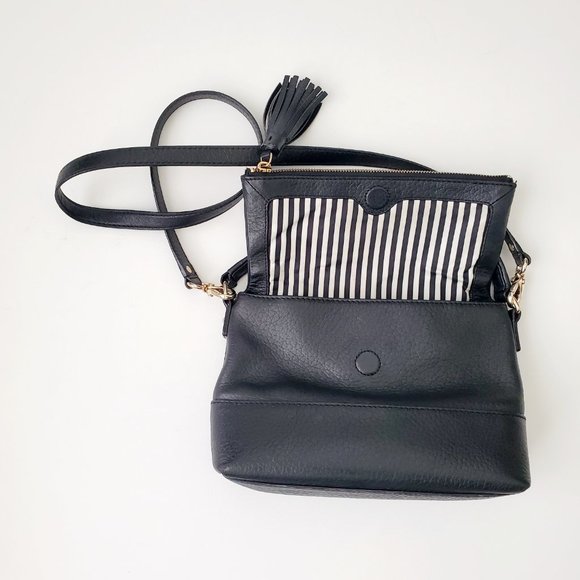 Kate Spade Top Handle Fold Over Flap Crossbody Bag - Picture 3 of 6